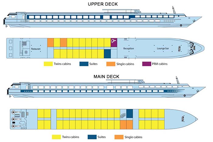 SHIP DECK ILLUSTRATIONS